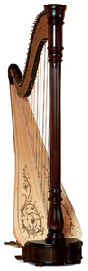 Picture of Chicago 47 Concertino Extended by Lyon & Healy Harp