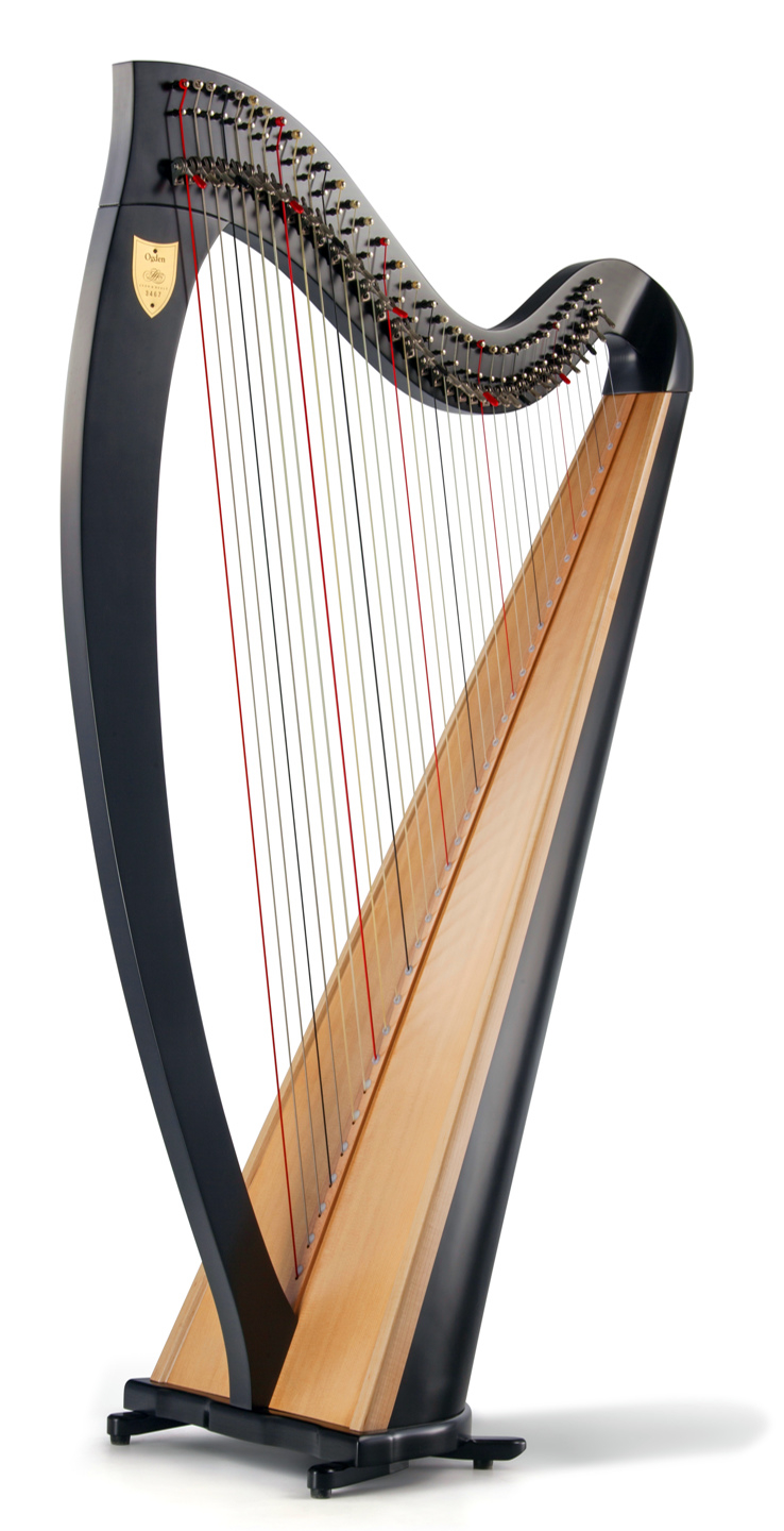 Picture of a Lyon & Healy Ogden Lever Harp