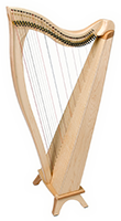 Dusty Strings FH34 Celtic Harp