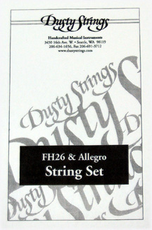 Picture of Dusty Strings FH26, Allegro 26, Ravenna 26 Complete Set