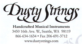 Picture of Dusty Strings Nylon Wound Harp String 28 B or 30 B