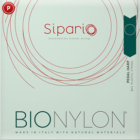 Picture of Bow Brand - Sipario Complete Set 40 Str Pedal Harp or Prelude Harp w/Sipario BioNylon 1st -2nd Octave